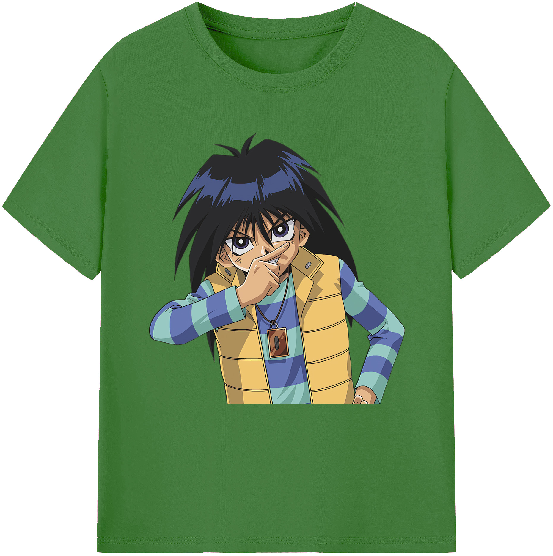 （画像用） 遊☆戯☆王 Yu-Gi-Oh! レディースカジュアルプリントTシャツ（綿100％）